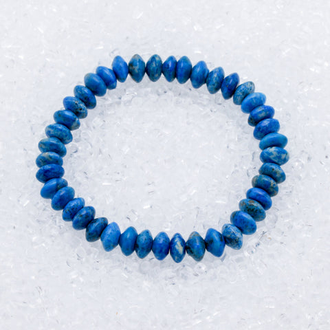 Lapis Lazuli Bracelet Rondelle 8mm
