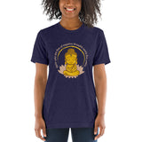 Zen Wear "2Be" Unisex T-Shirt - Those Who Are Free Of Negative Thoughts Will Surely Find Peace