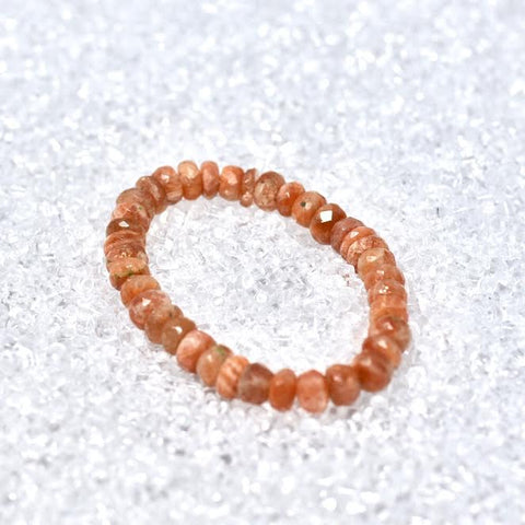 Sunstone AA Quality Faceted Bracelet